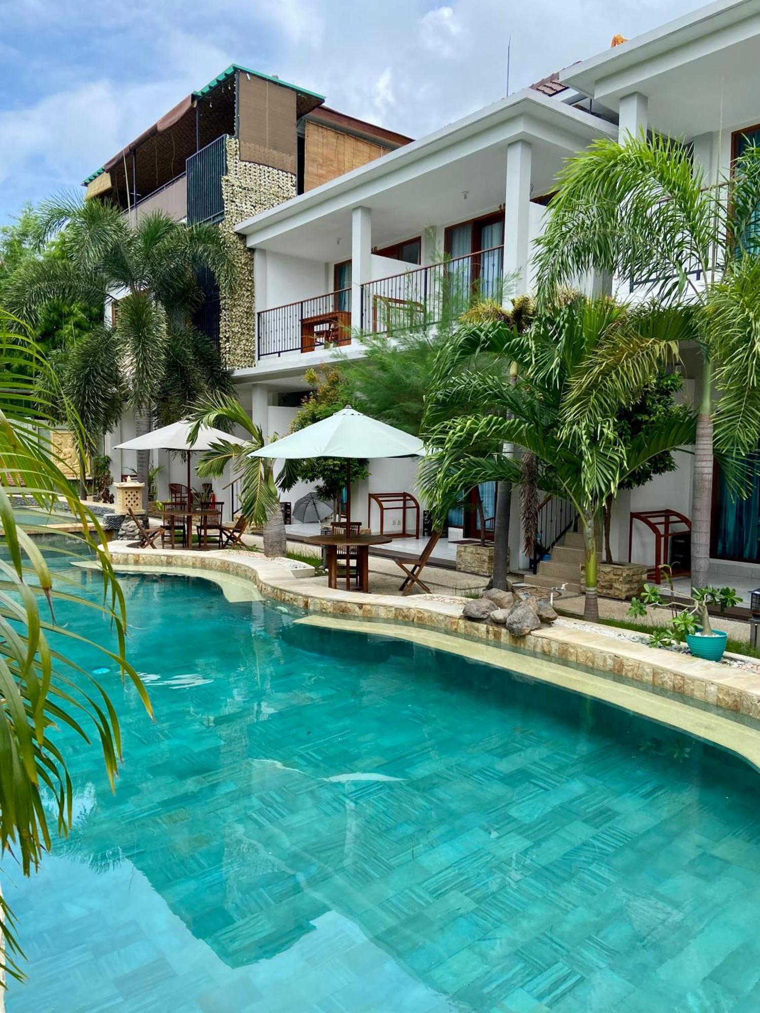De Padma Gili Air Hotel Exterior foto